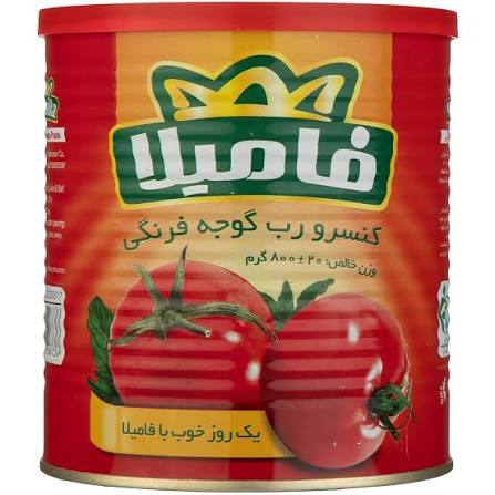 شرایط همکاری با نمایندگی‌ های رسمی رب گوجه‌ فرنگی فامیلا